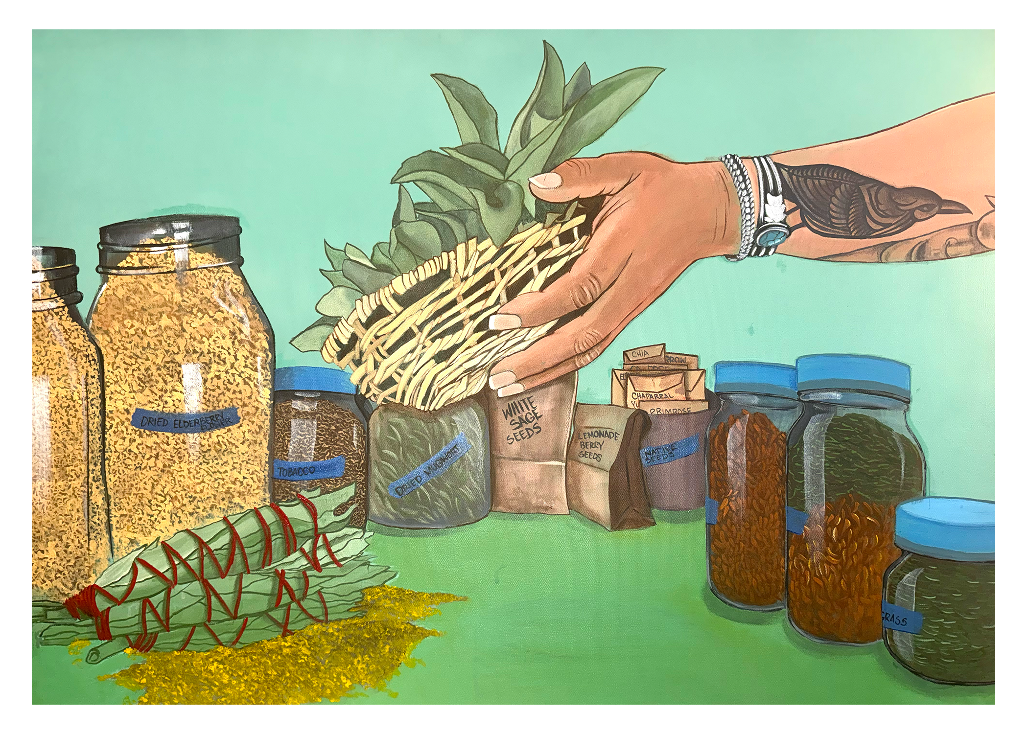 plant medicine woman postcard.png