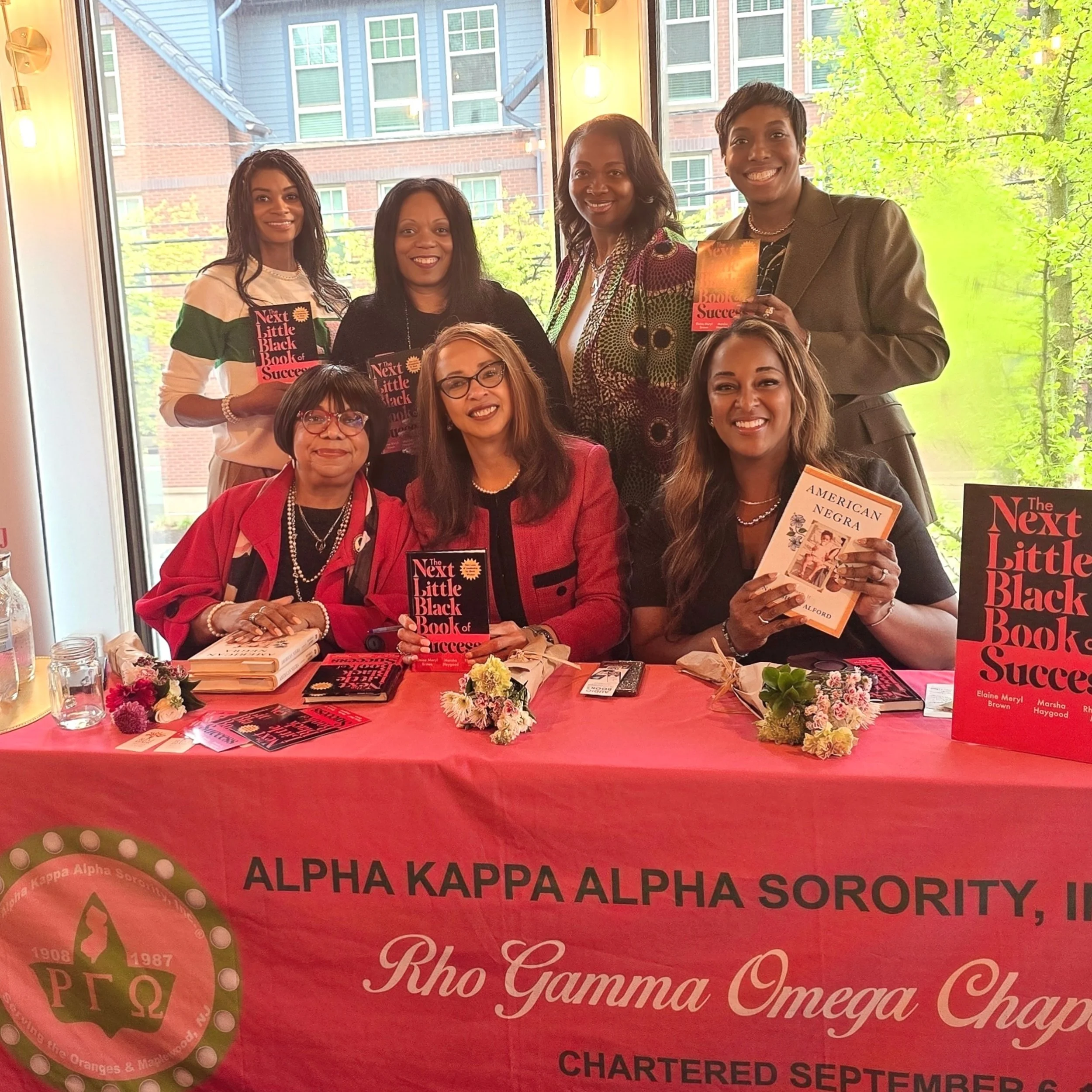 &ldquo;Strength, courage and wisdom, it&rsquo;s been inside of me all along.&rdquo; ✨Thank you to the ladies of @aka_rhogammaomega for inviting me to moderate a conversation with fellow authors and professional inspirations @rhondajoymclean and Elain