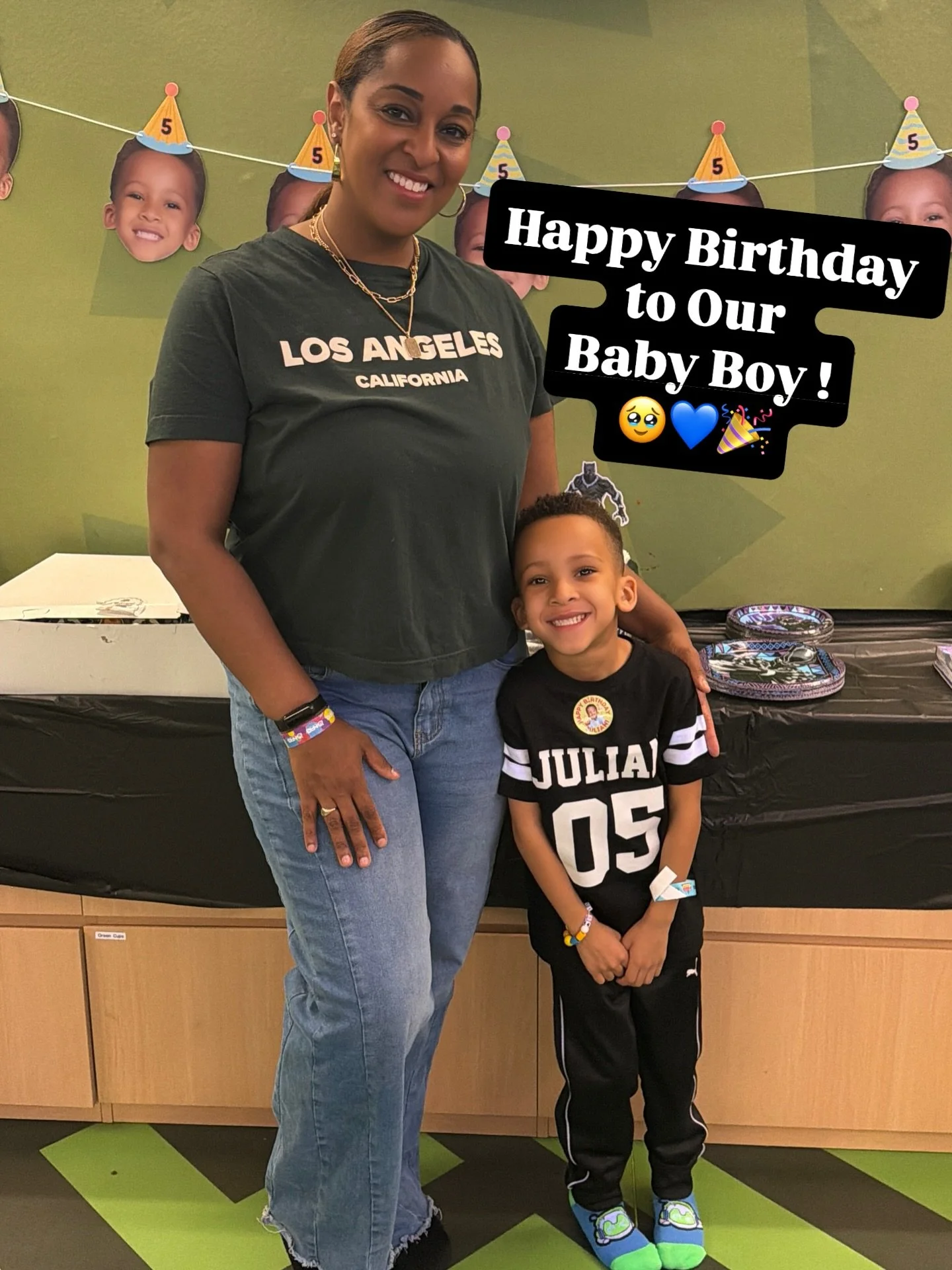 Chapter 5️⃣. 🎉🎂💙 Happy 5th birthday to our baby boy Julian! Today was the perfect representation of you: full of life and joy. May you always know how loved and cherished you are by so many people, especially Mommy and Daddy. Greatness is in you a