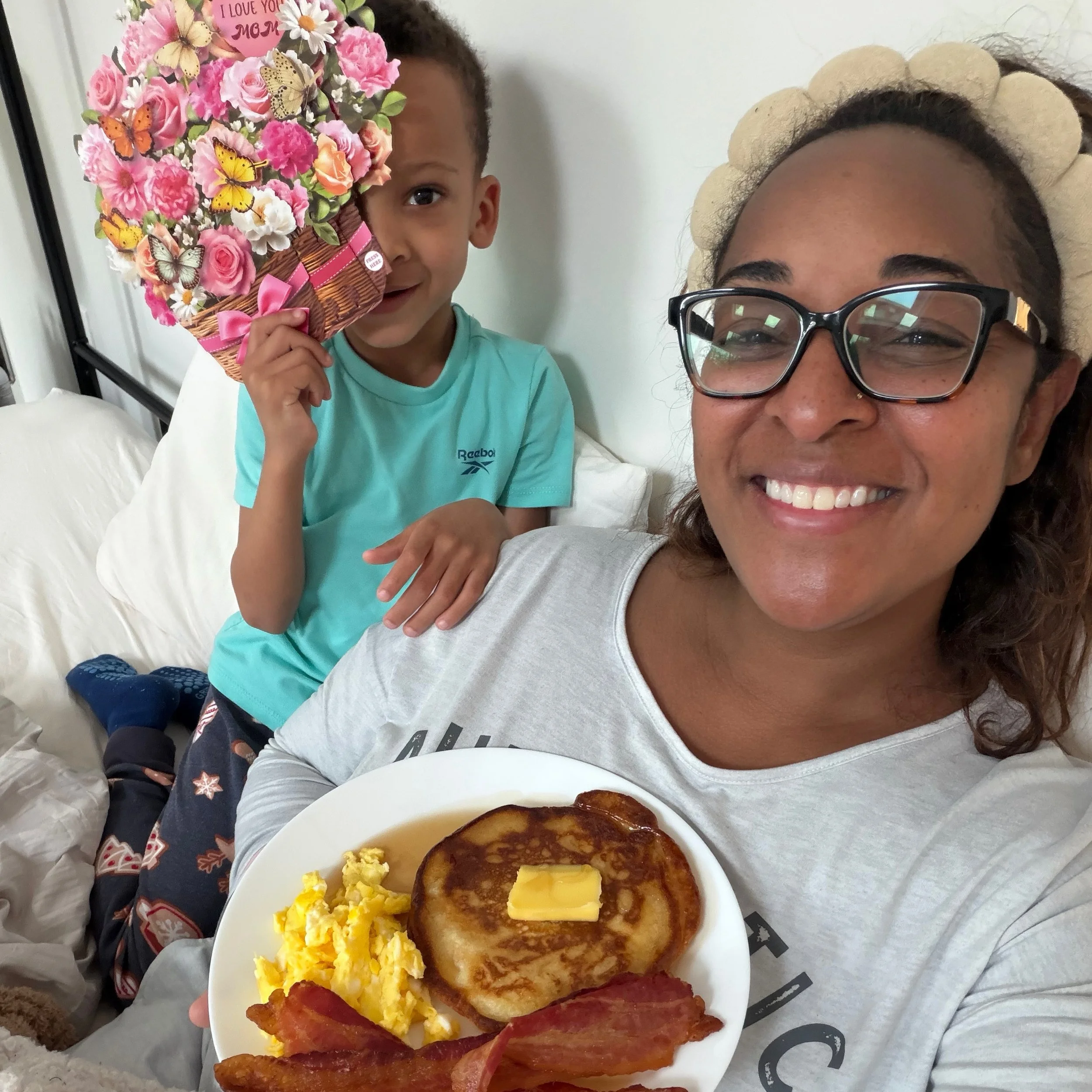 Happy Mother&rsquo;s Day Mamas!!! 🥰💐💐💐 Thank you Mami, Abuela and Grandma for showing me how it&rsquo;s done with grace and strength. ❤️✨There are not enough words to describe how motherhood has changed, challenged and healed me for the better. 
