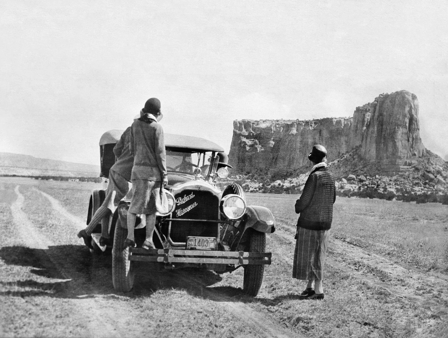 Enchanted Mesa, New Mexico, 1926