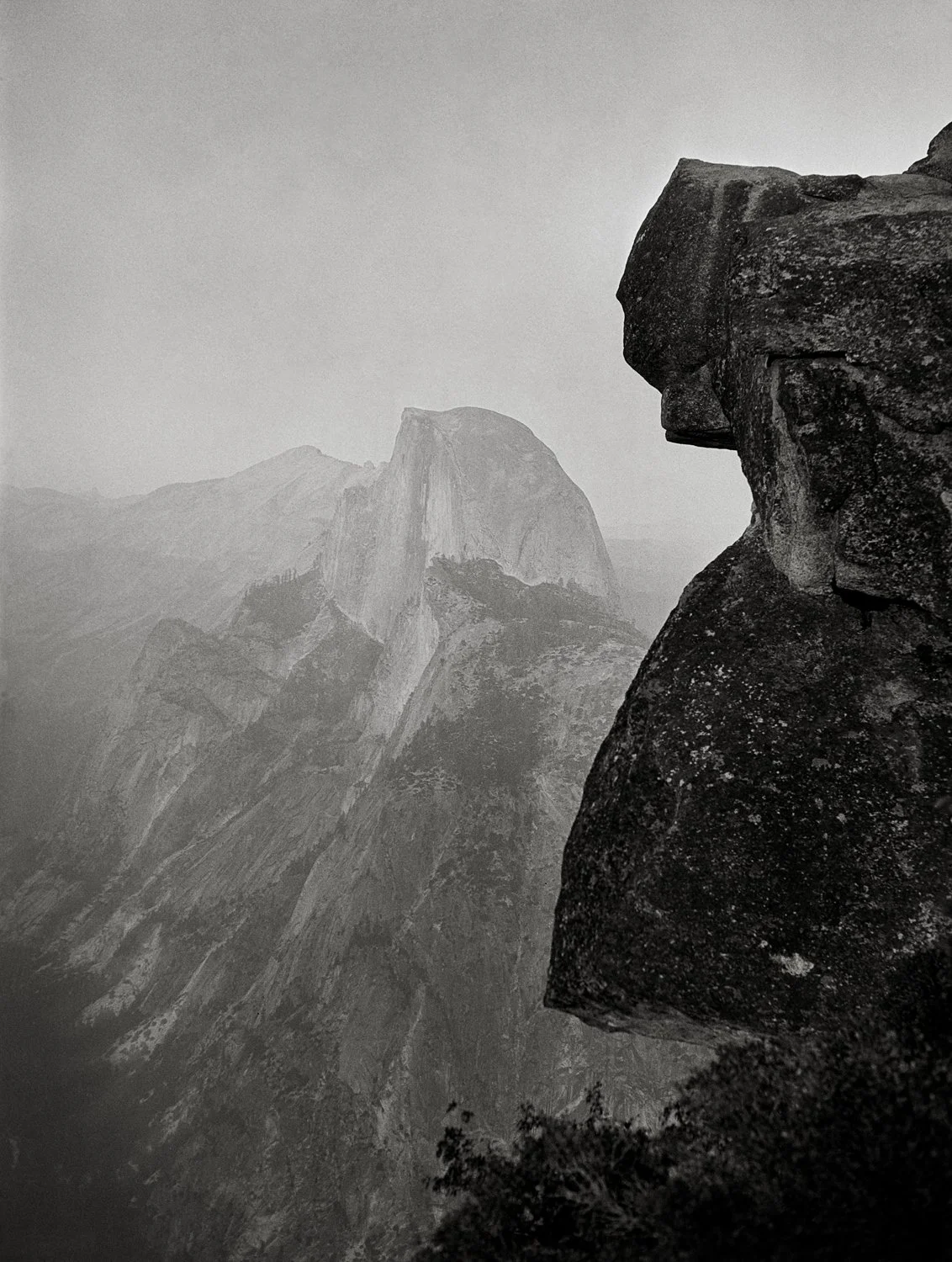 Half Dome and Sierra Nevada from Glacier Point, Yosemite National Park, California, 1926