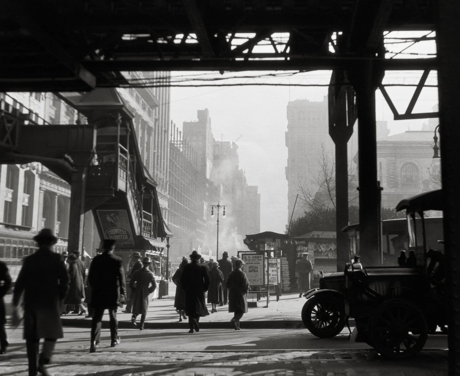 6th Avenue at 42nd Street, New York City, 1921