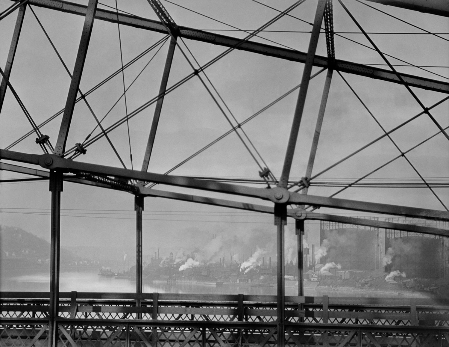 Ohio River from the Point, Pittsburgh, Pennsylvania, 1926