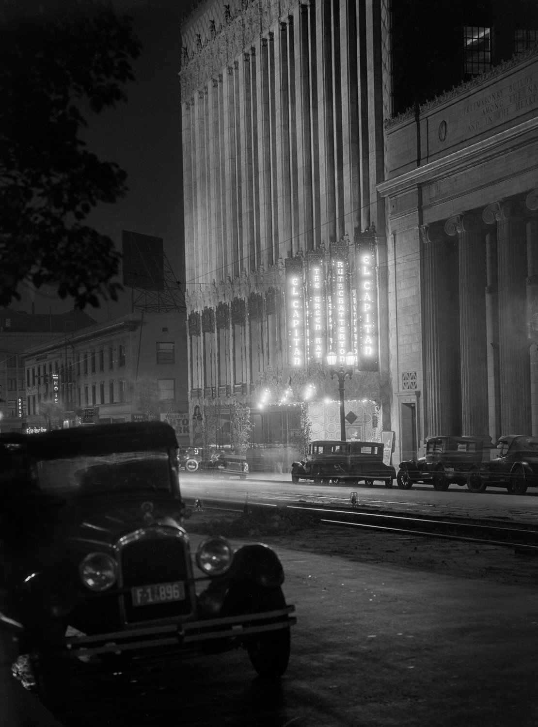 "Hollywood at Night," El Capitan Theater, California, 1926