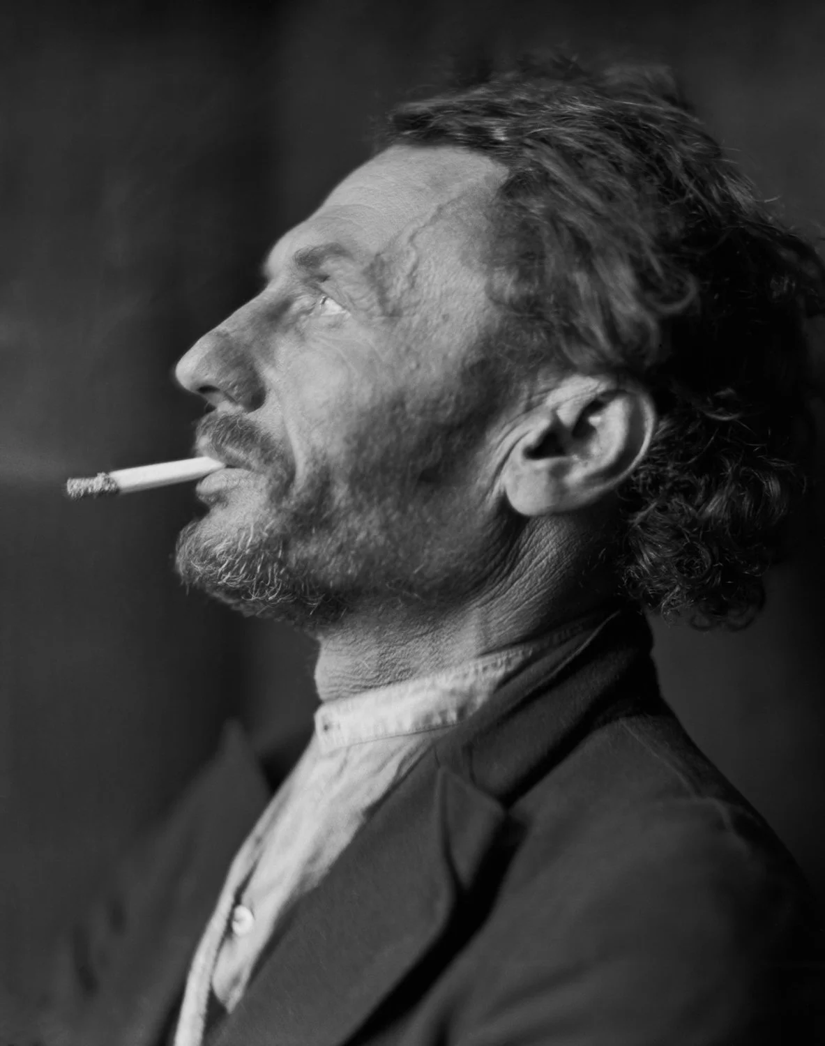 Franz, Jewish Immigrant with Cigarette, New York City, 1921