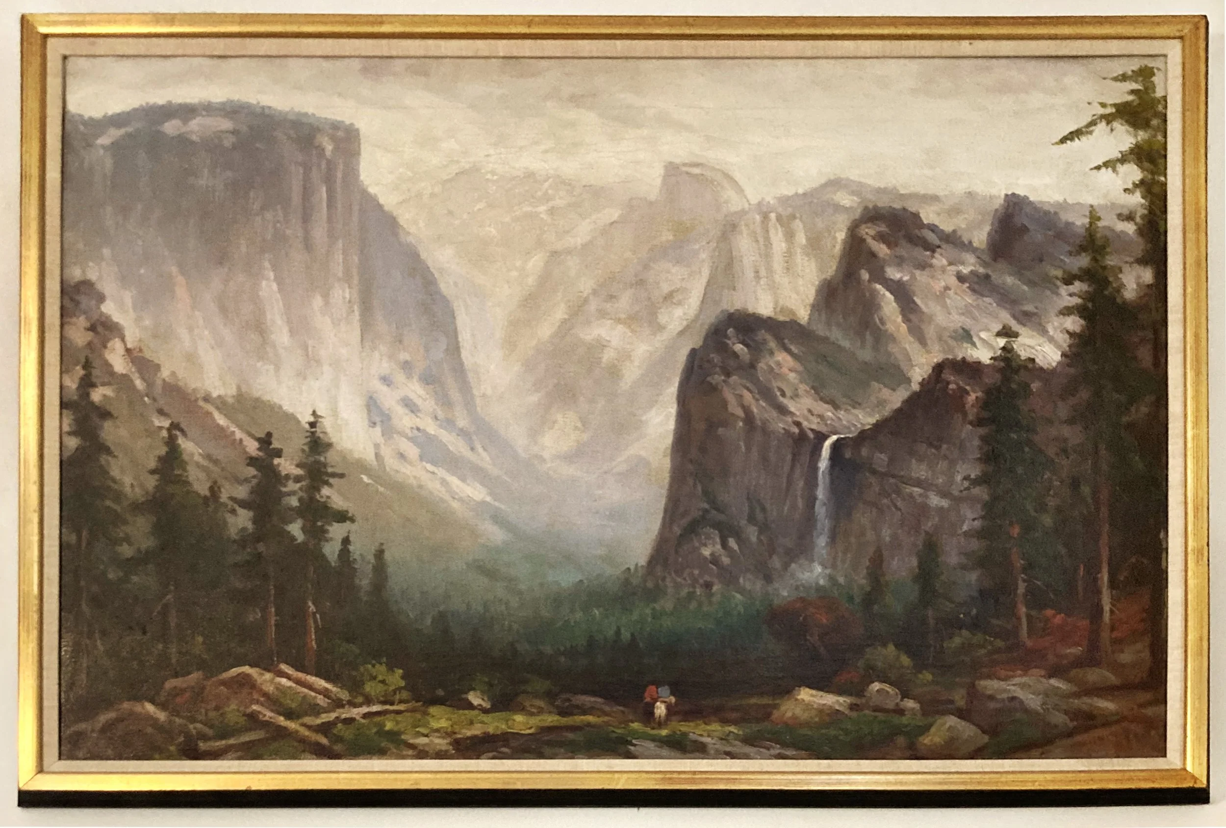 Harry Best (Best's Studio), Yosemite Valley, before 1936, oil on canvas