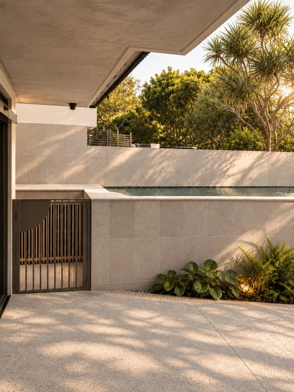 DOUGLAS ST, SUNSHINE BEACH 

Poolside details, defined by texture and coastal tones. A refined outdoor space designed for relaxed Sunshine Beach living.

Design &mdash; @georgina_price_design 

#baskconstructions #noosabuilding #renovations #luxuryho