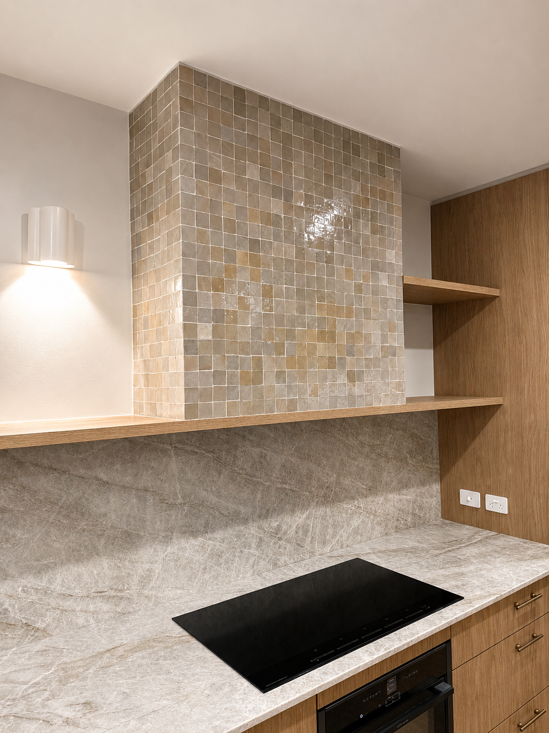   MINDI RD, Doonan 
 || Soft textures, custom joinery and thoughtfully designed spaces create a home that feels both practical and beautiful.
DESIGN | Renegade Design Studio 