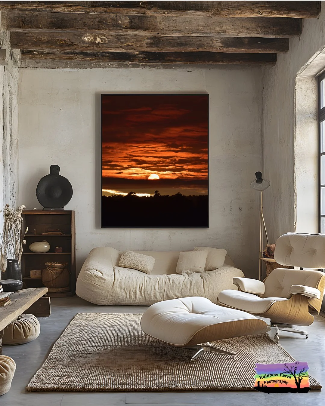 14th November 2025 Sunrise was spectacular and worthy of uploading to Redbubble it would make an amazing addition to your home to bring the healing power of the sunrise into your world.

The first mock up of the wall art is not a standard Redbubble s
