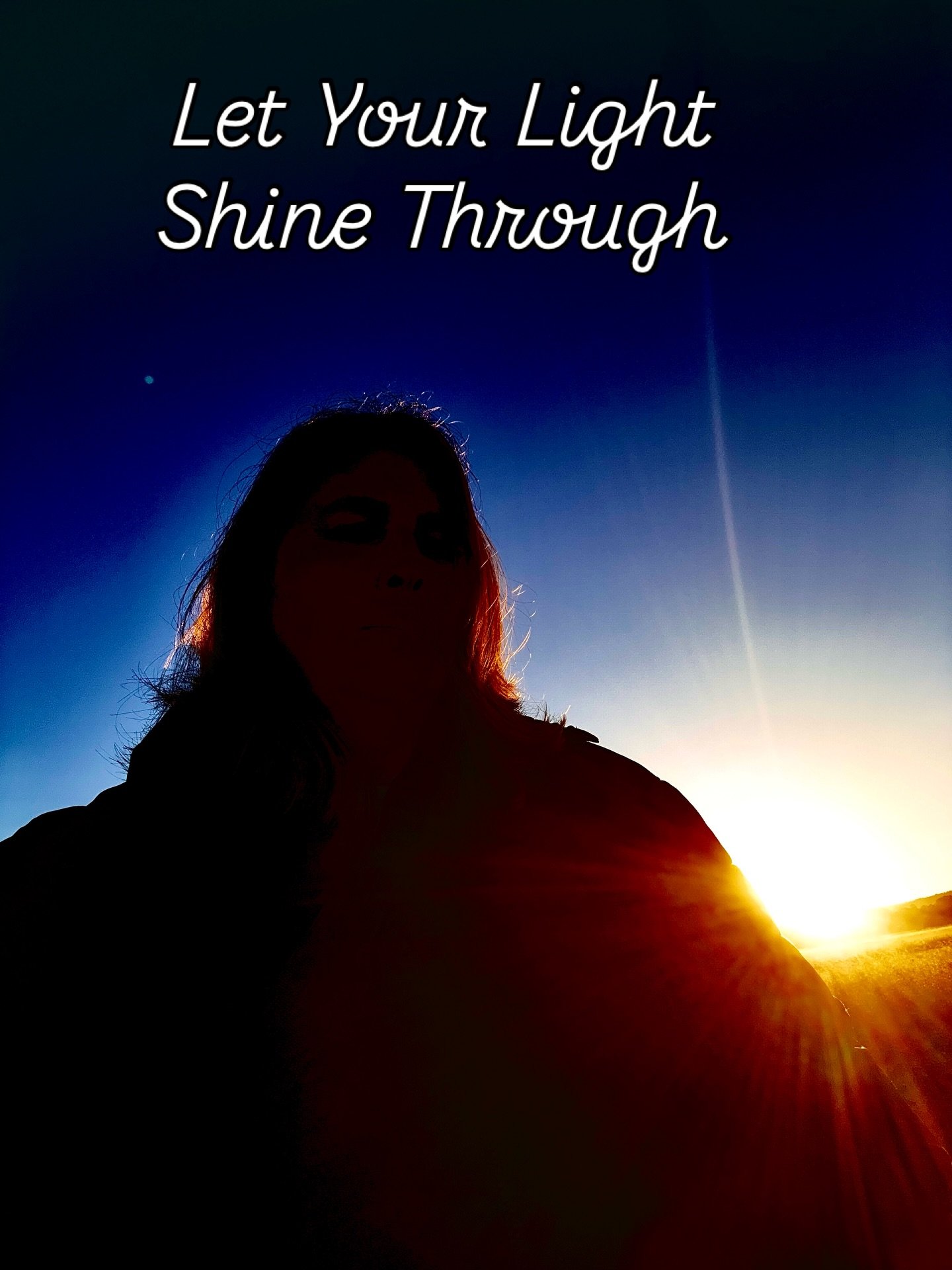 Show up how you can &hellip; don&rsquo;t let your light be dimmed by fear.

Silhouette is always a go to when I don&rsquo;t feel camera ready.