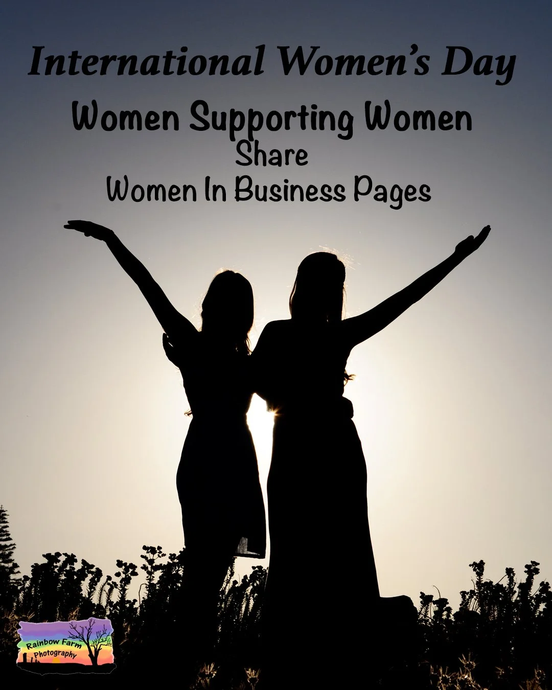 This International Women's Day lets be women that support other women in their business journey.

Tag or mention your favourite women in business pages below and lets all support each other by following the poster as well as the businesses posted.

L