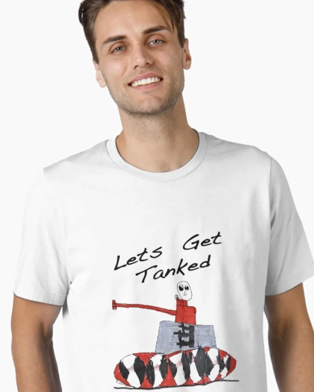 A long time ago my young son drew this picture and he wanted mummy to make a t'shirt for him which I did.  I then had some fun didn't exactly sell millions but it always makes me smile and have a giggle.

I hope you enjoy it too.

here is the link to