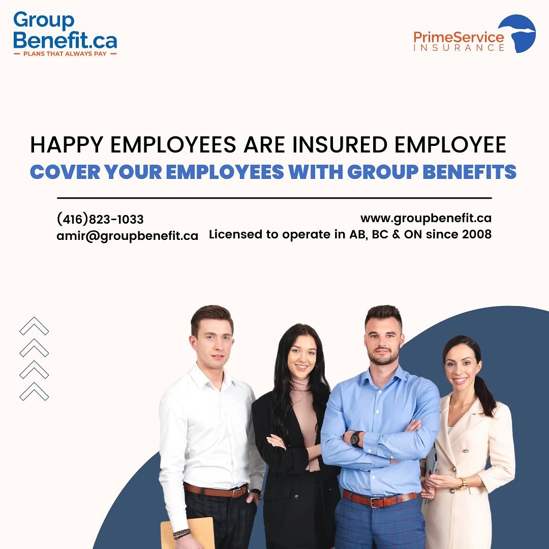 ✅Group benefits boost employee morale by reducing stress over health and financial concerns, leading to increased focus and productivity