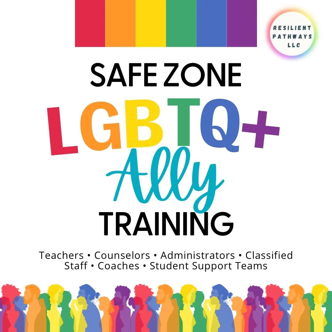 Creating belonging isn&rsquo;t optional, it&rsquo;s essential. 🌈

Resilient Pathways helps school teams support LGBTQ+ students with practical strategies that improve school climate and student well-being.

✅ Understand gender identity/expression &a