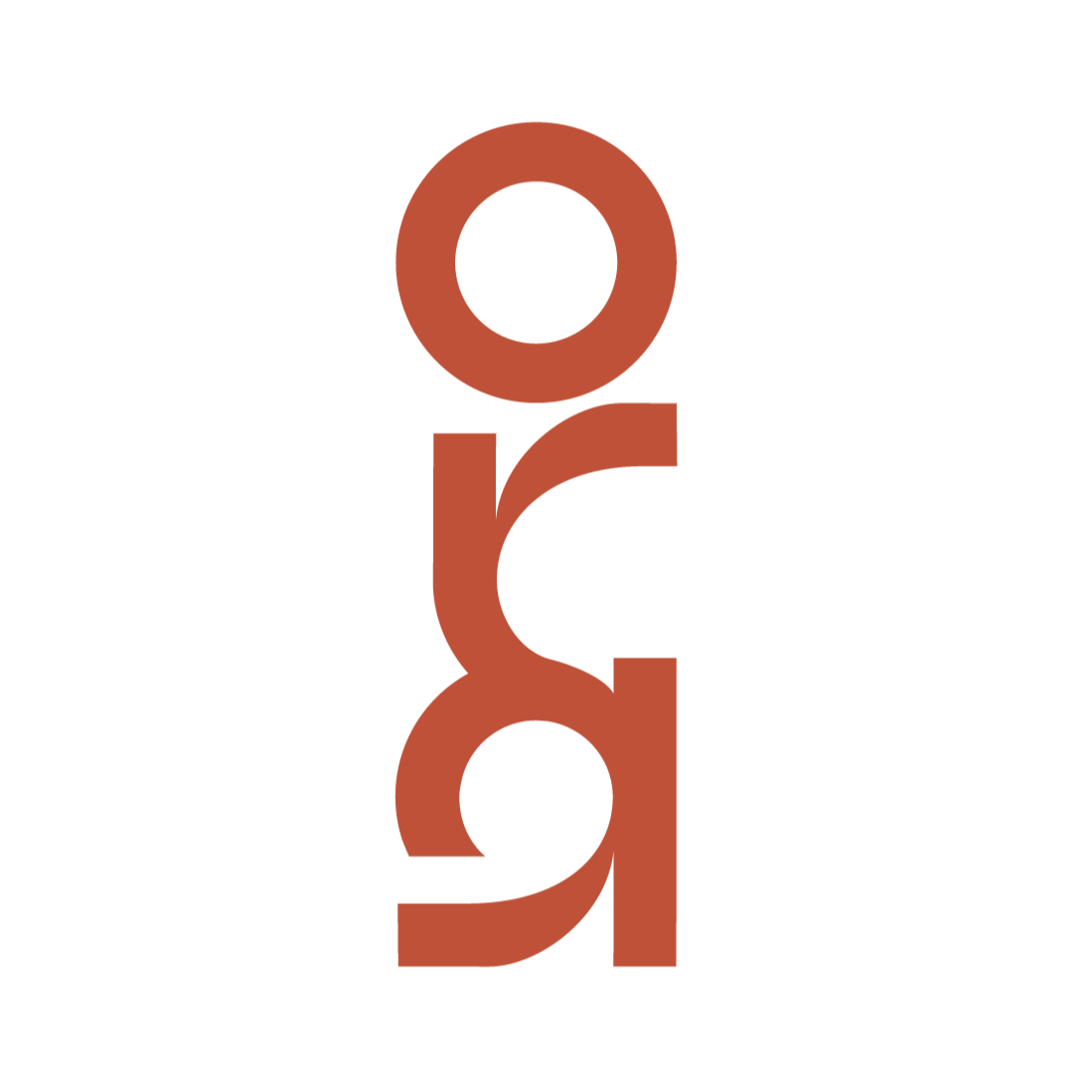 The logo of Google with the letters in a stylized black and brown font.