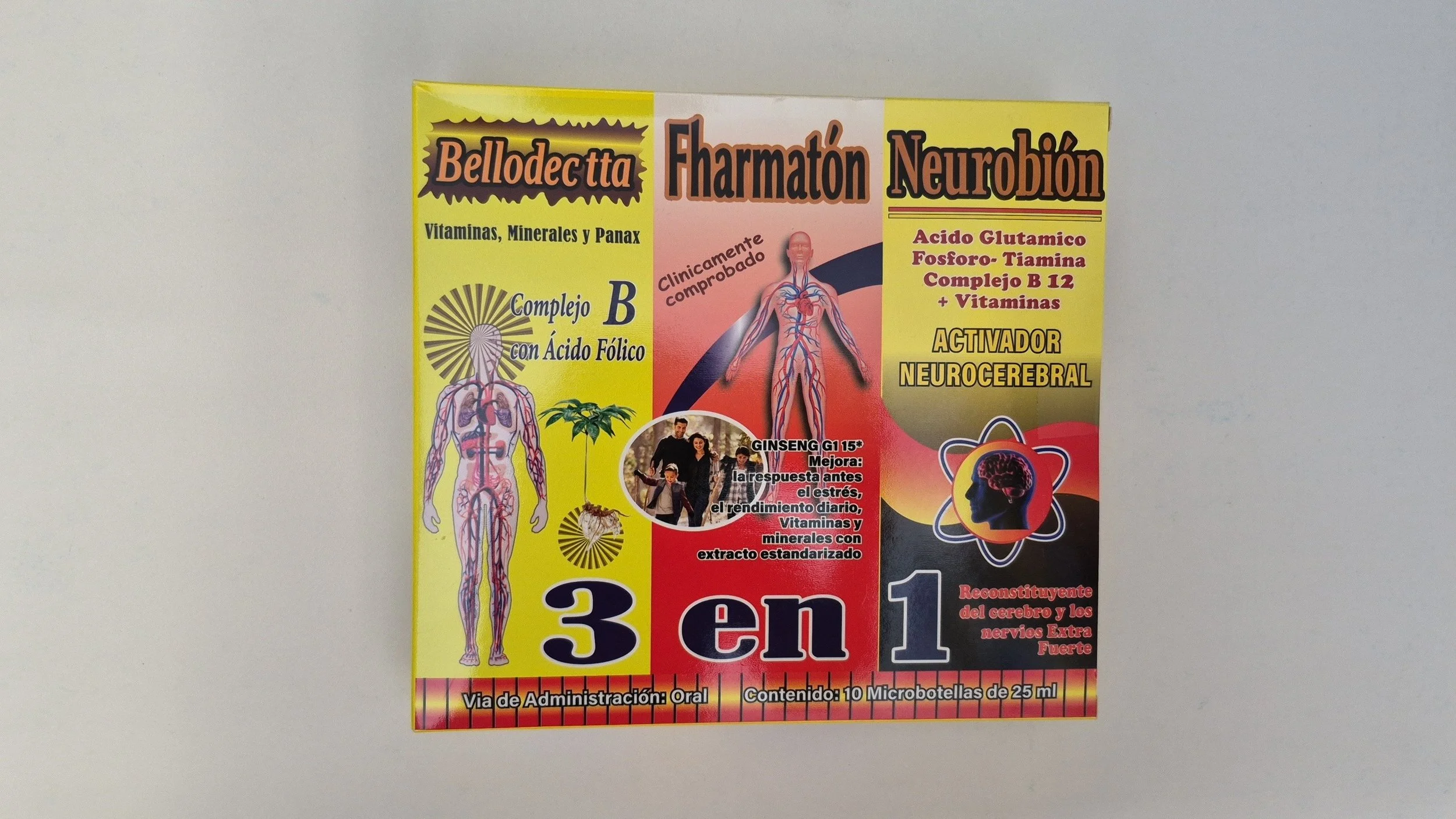 3 En 1 Vitaminas