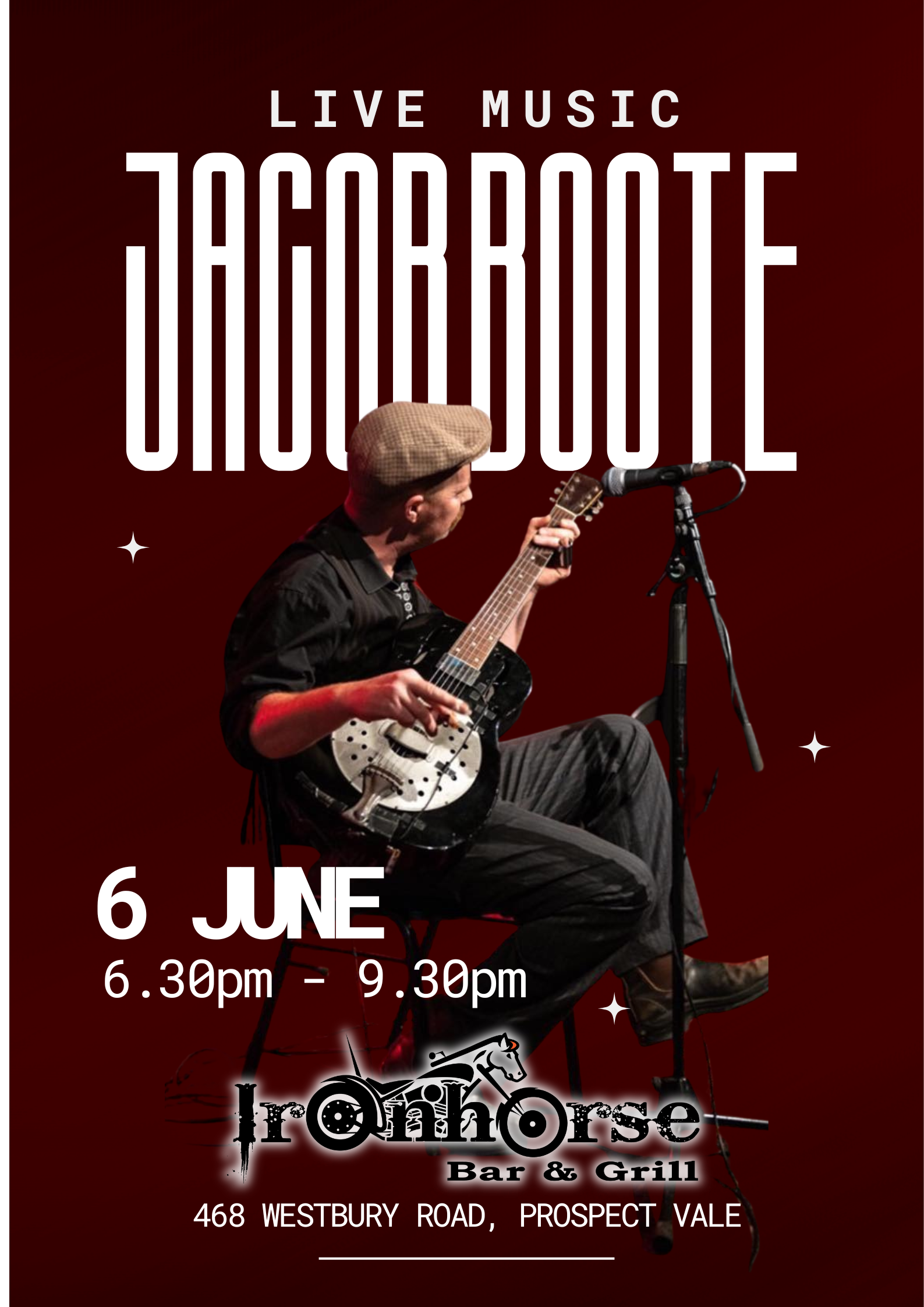 LIVE MUSIC - Jacob Boote
