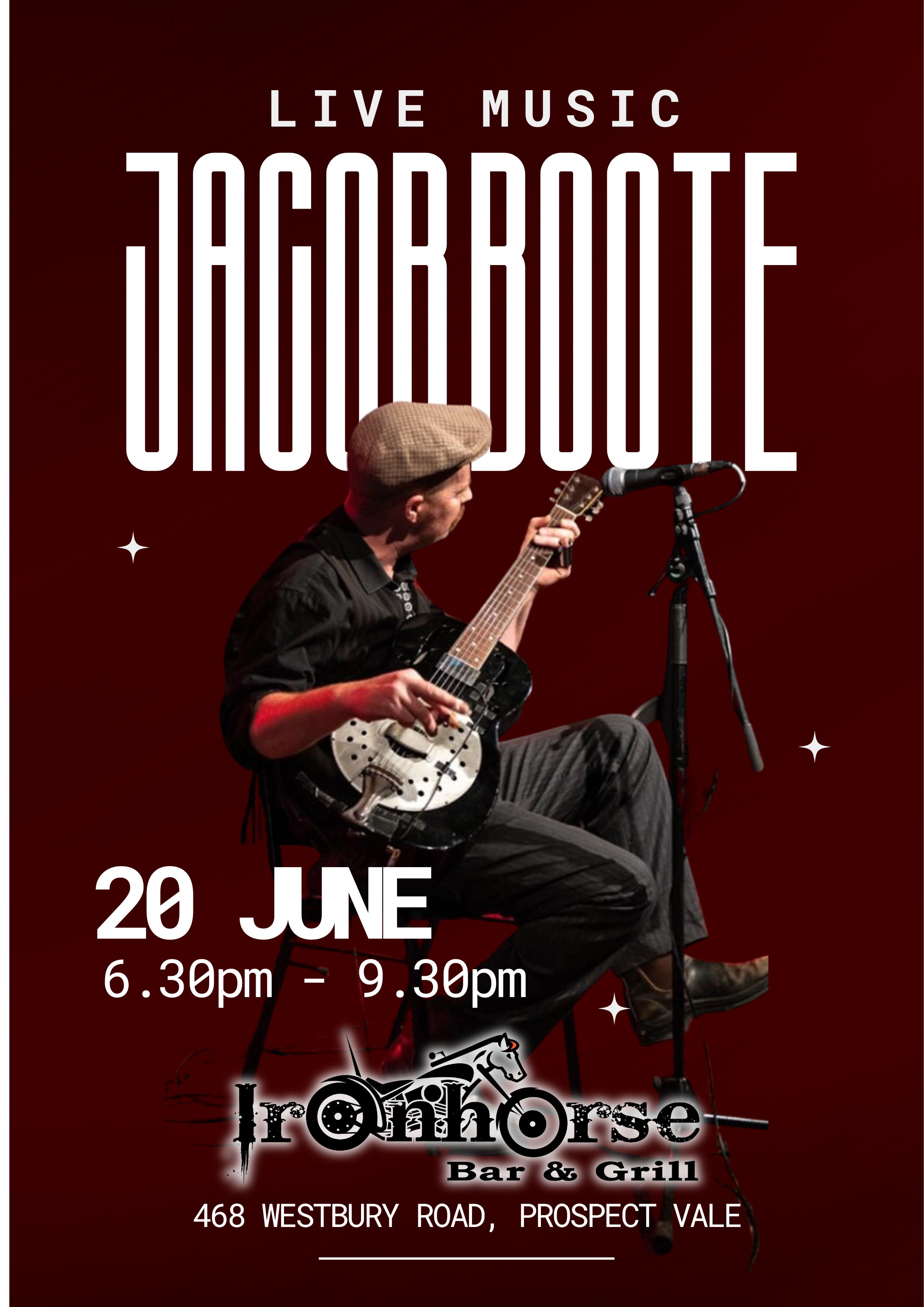 LIVE MUSIC - Jacob Boote