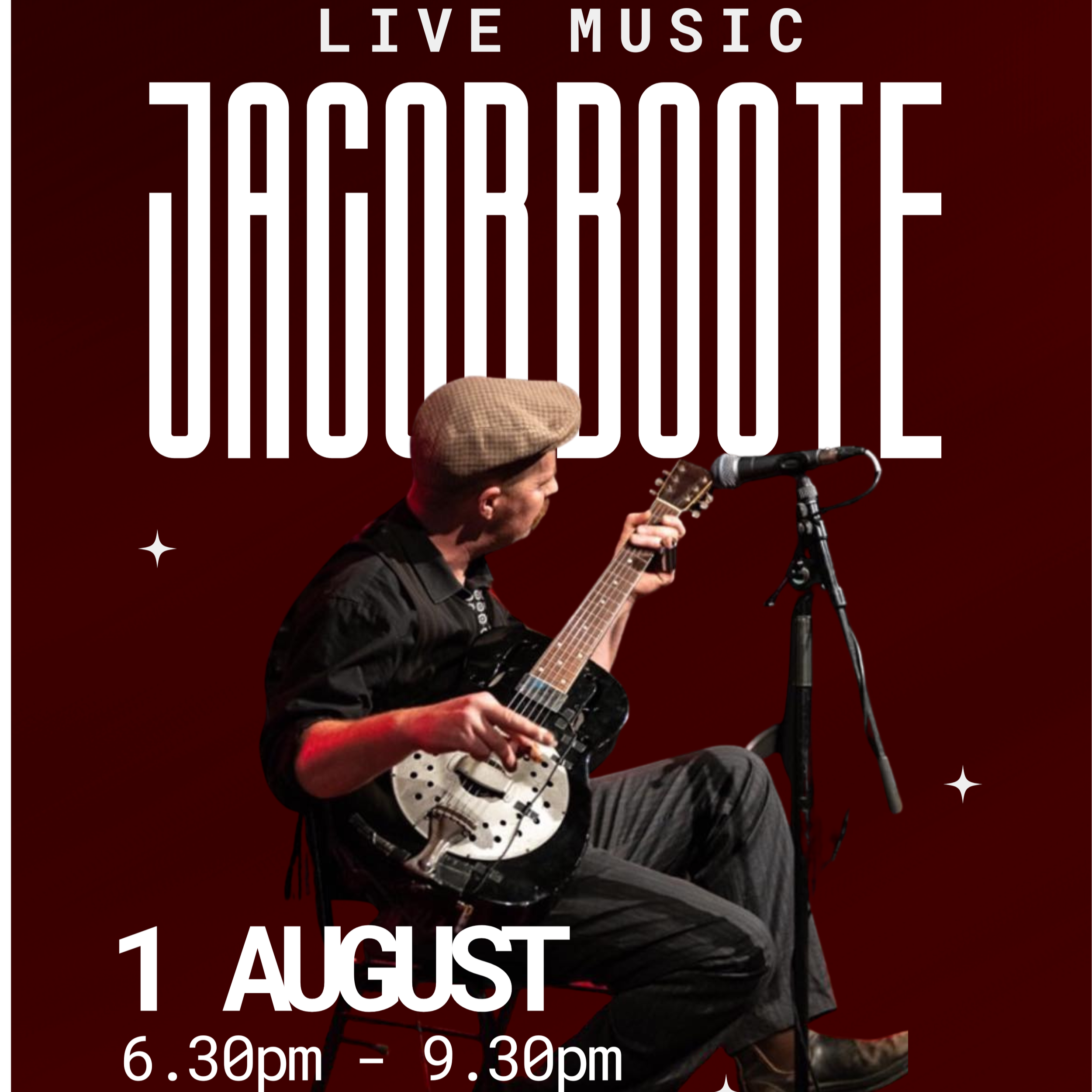 LIVE MUSIC - Jacob Boote 