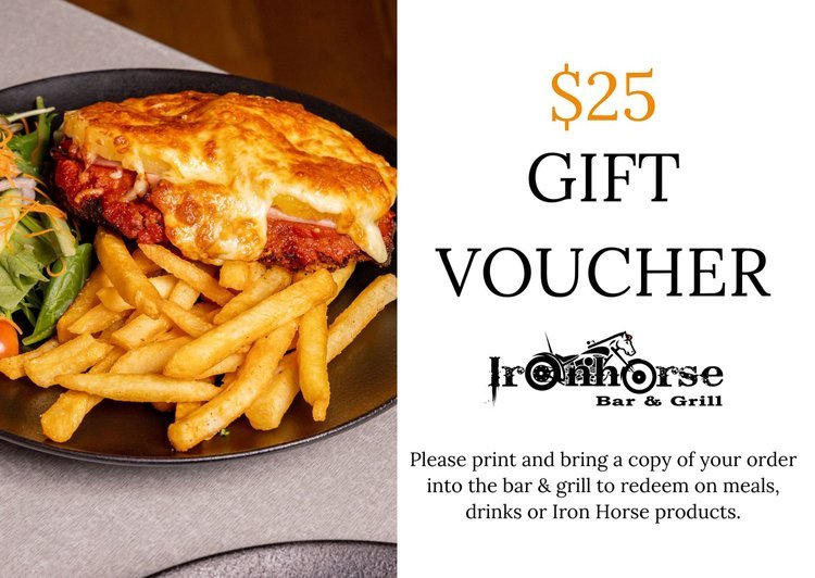 Iron Horse Bar & Grill Gift Vouchers