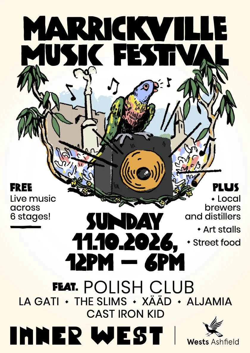 Marrickville Music Festival // Beats Boulevard Stage  (2.45-3.15pm)