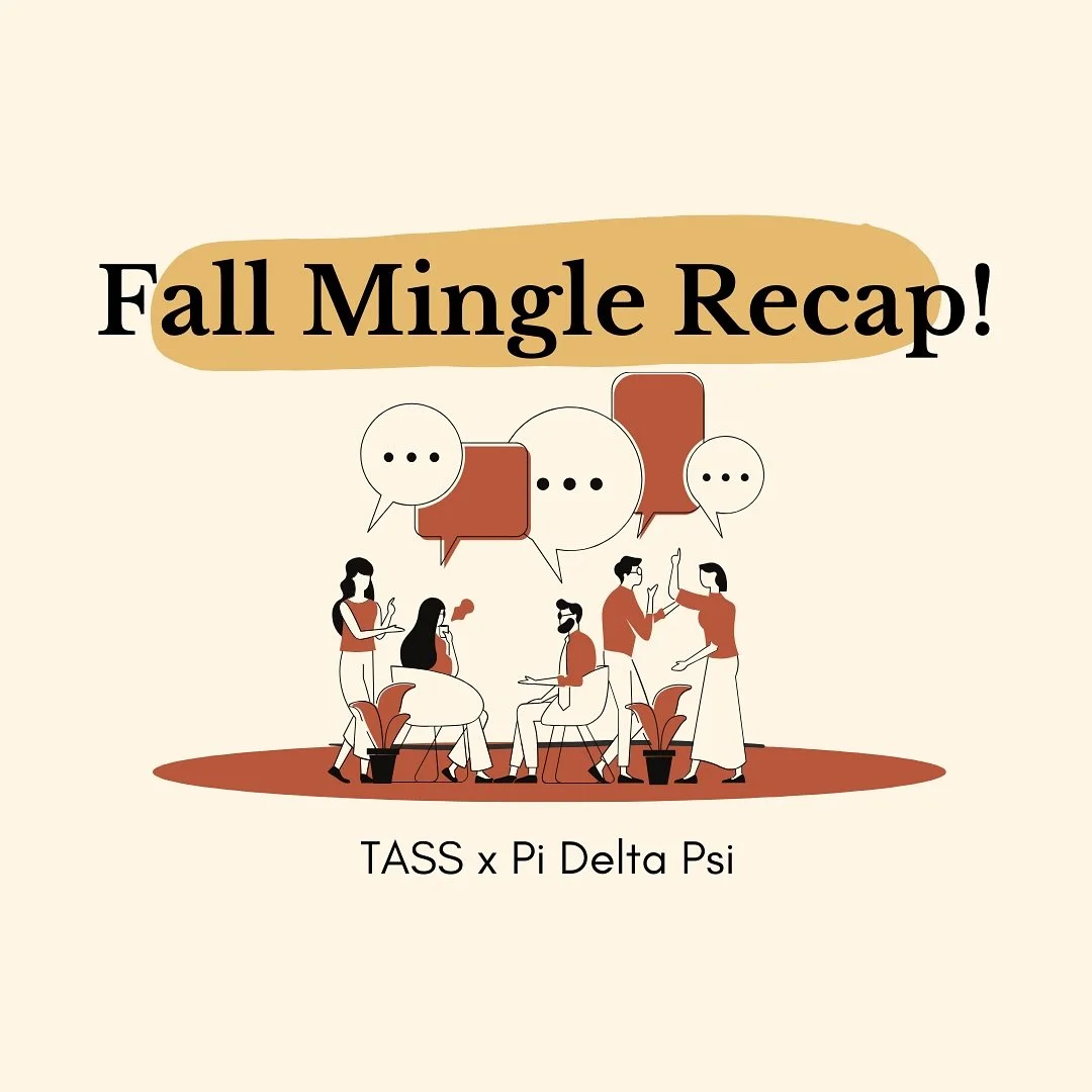 Thanks for coming to our Fall Mingle event. We&rsquo;ll have our biggest event of the semester: Taste of Taiwan coming soon so stay tuned for the details! ✨