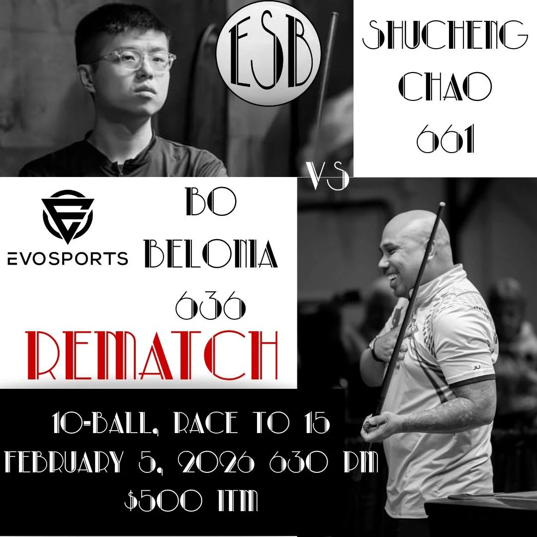 Shucheng Chao 661 v Bo Belonia 636, REMATCH