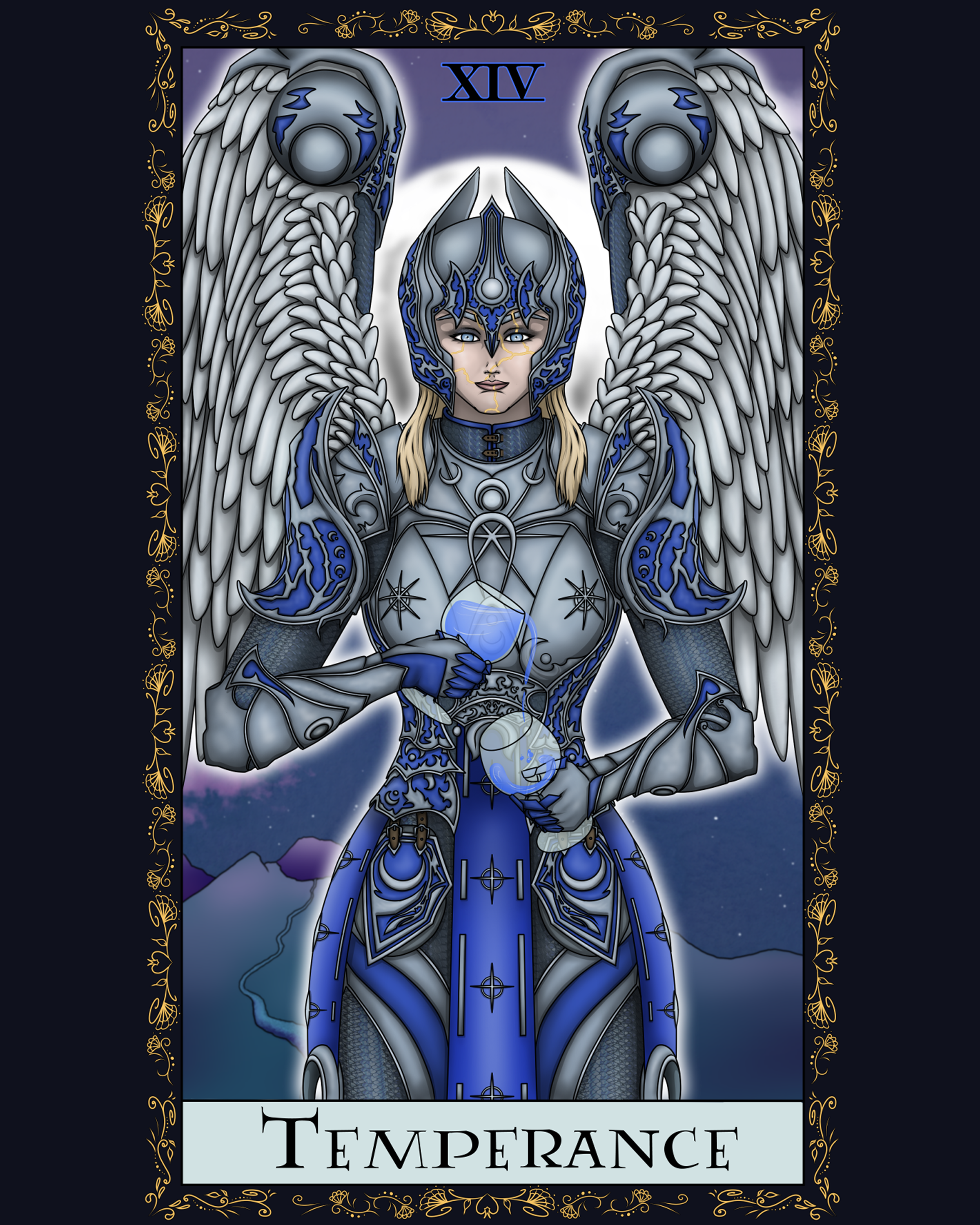 Temperance - Aylin Baulder's Gate 3 Tarot Card Print