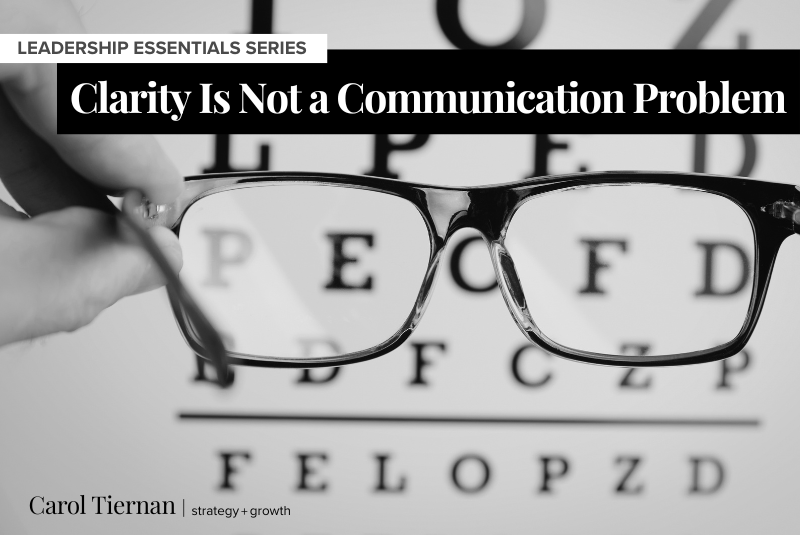 Leadership Essentials: Clarity