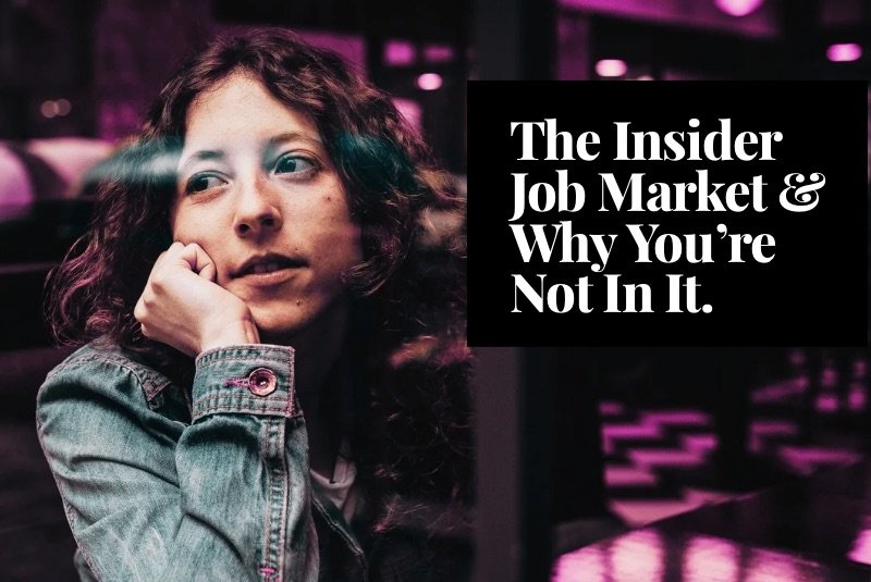 The insider job market