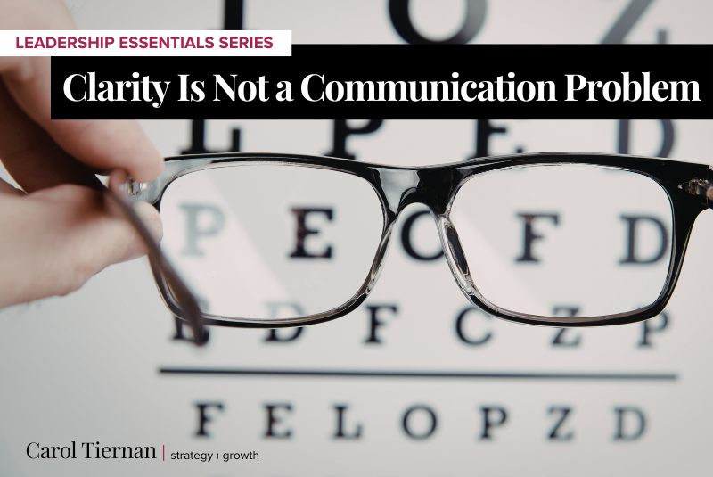 Leadership Essentials: Clarity