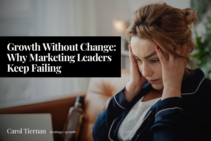 No growth without change