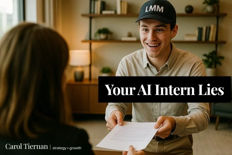 Your AI intern lies