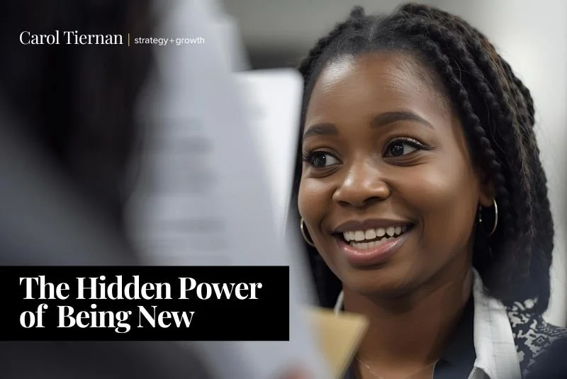 The hidden power of being new