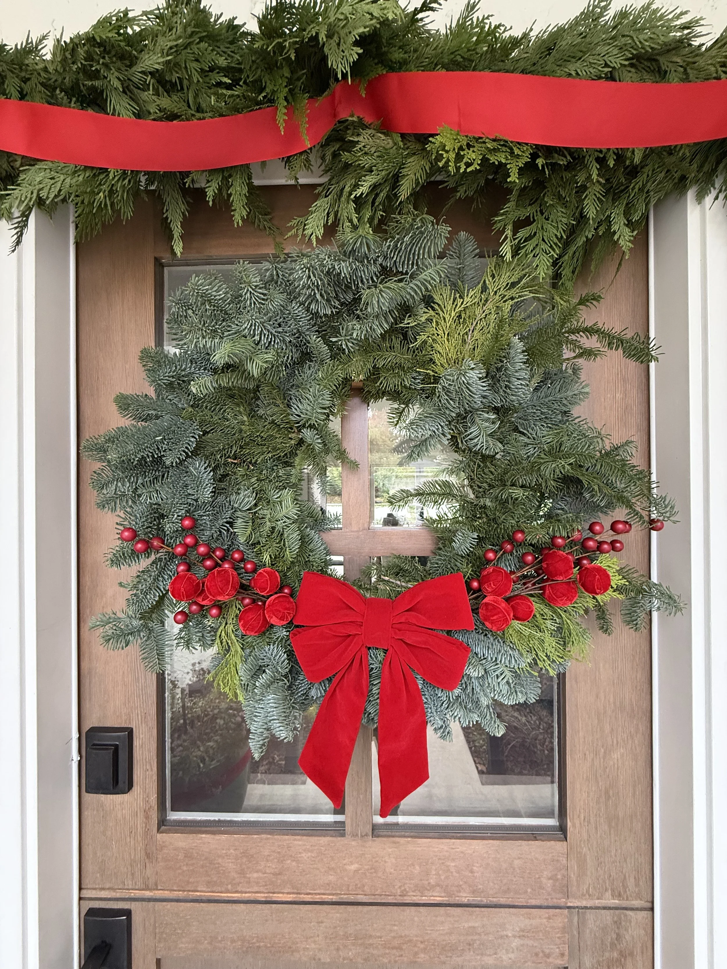 Wreath  — $75-$95 Total