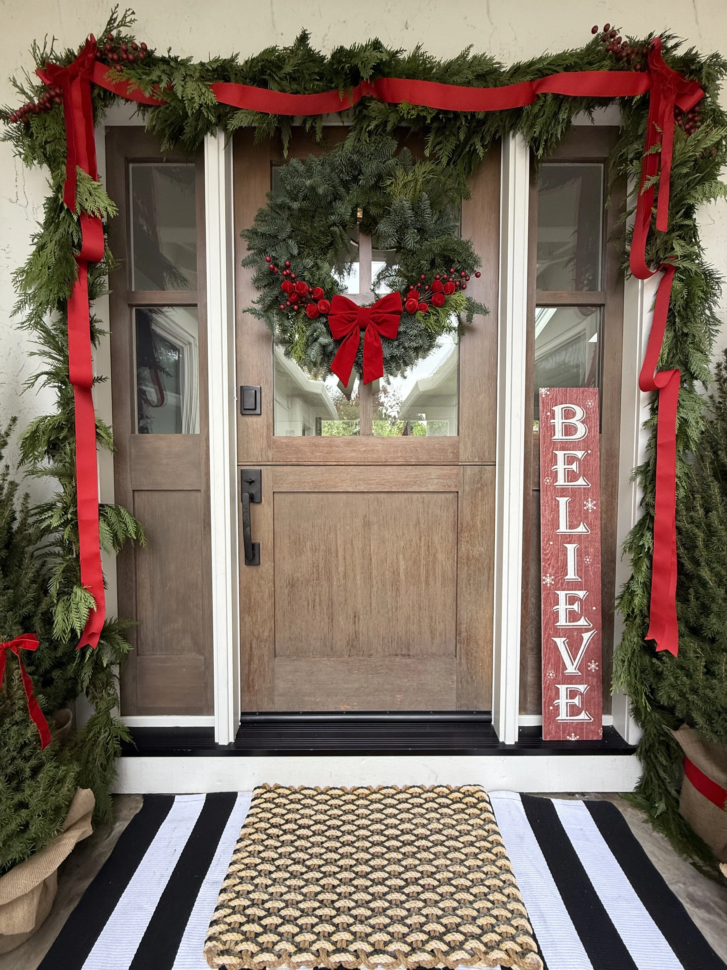 Berries + Ribbon Garland — $325 Total