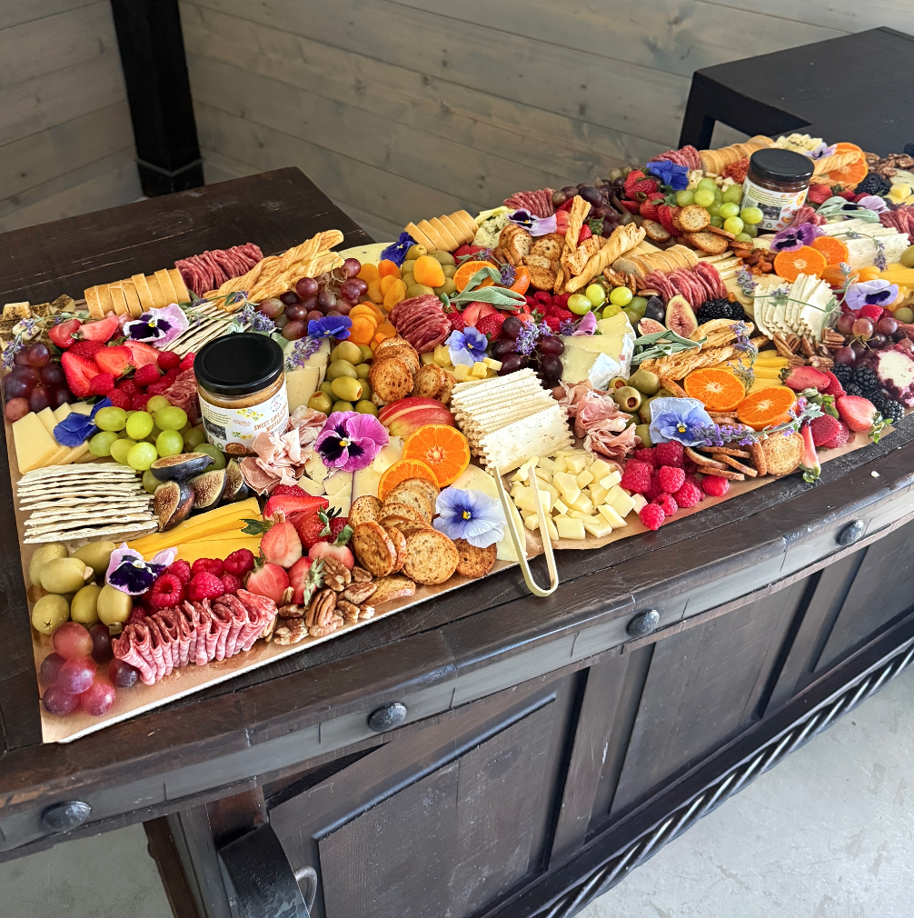 Luxury grazing table catering weddings Bay Area California