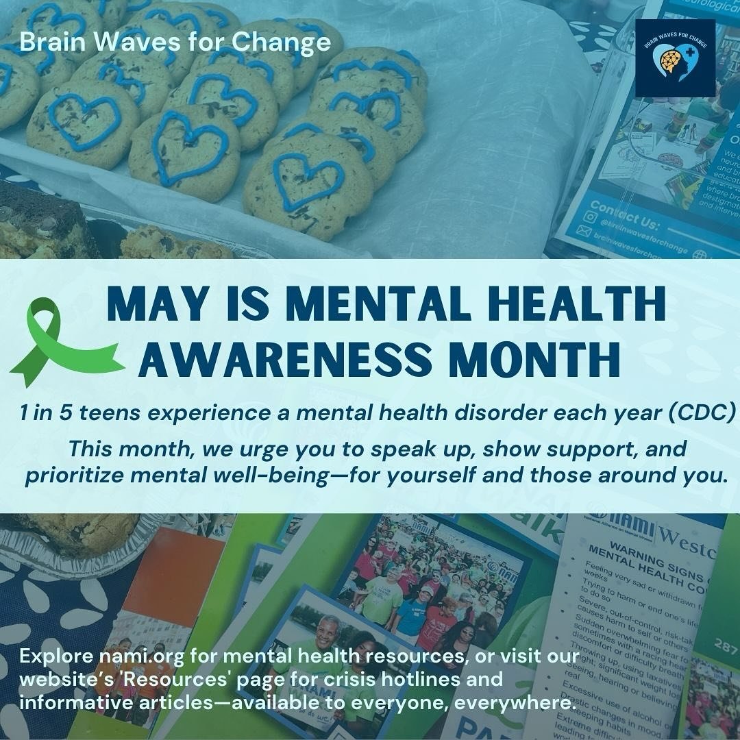 💚 This month is Mental Health Awareness Month. It’s a time to recognize the importance of mental well-being, break the stigma surrounding mental health challenges, and encourage open conversations.
Mental health affects everyone, and it&rsqu