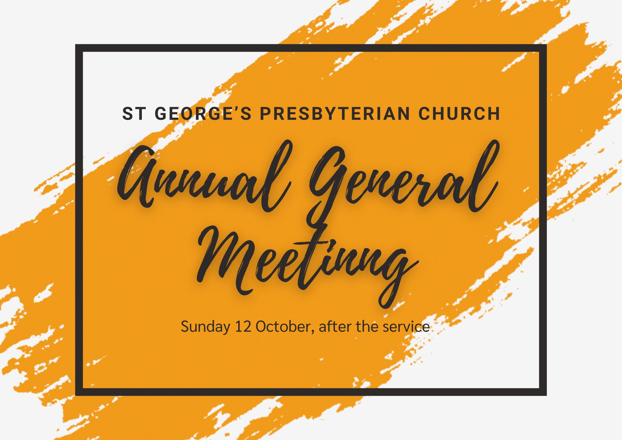 St George’s AGM 2025