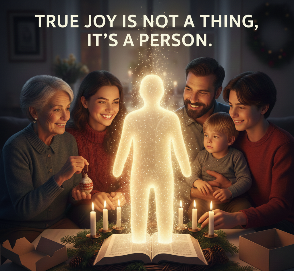 True Joy is not a thing, it’s a Person
