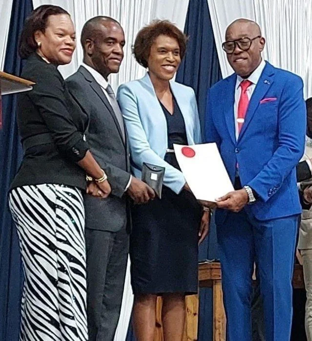 Commissioned as a Justice of the Peace