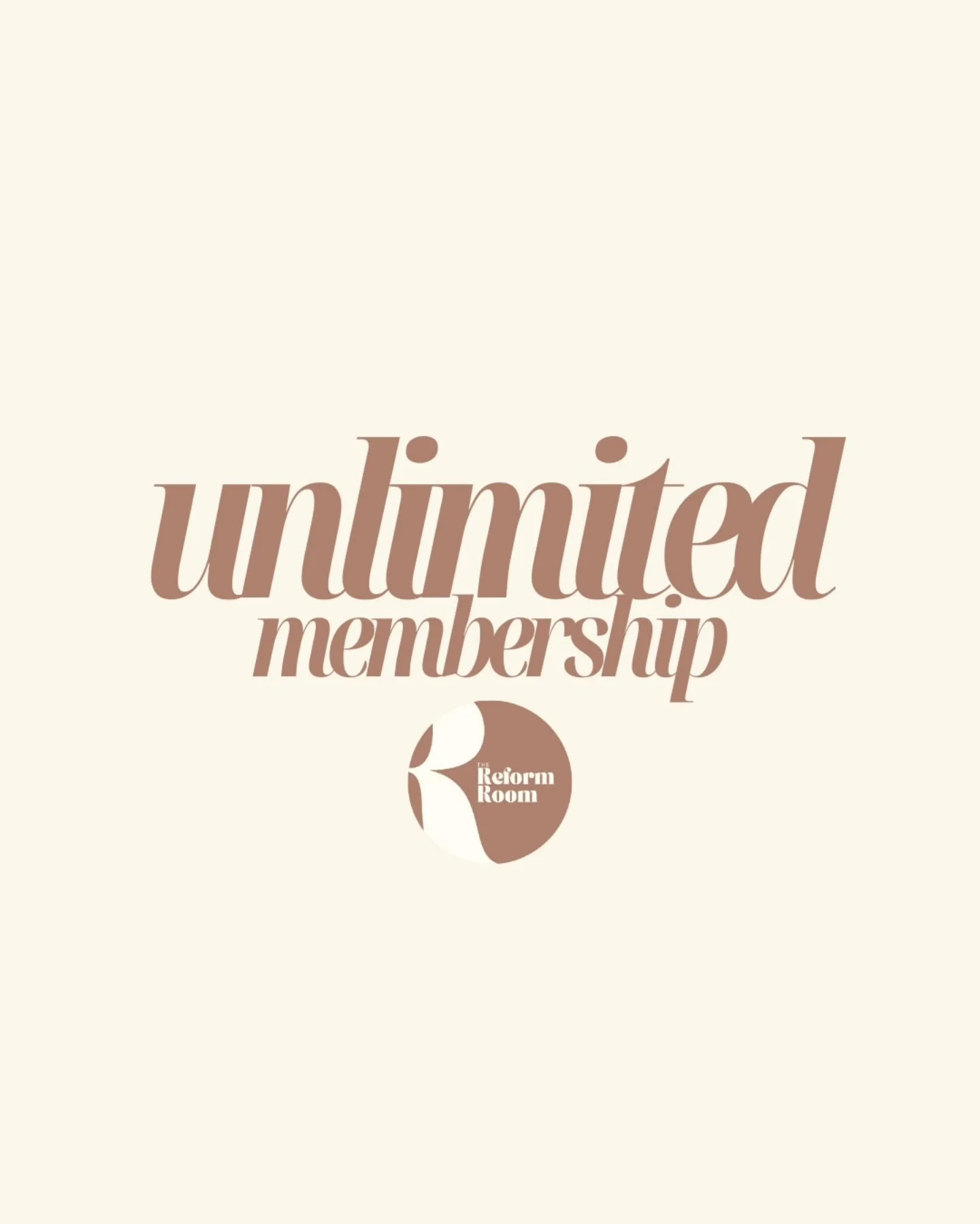 Our Unlimited Membership &ndash; for those looking to take their pilates to the next level 🤩

Upping your sessions can have significant impacts on not just your core strength, improved posture + flexibility, but your mental well-being.

If you&rsquo
