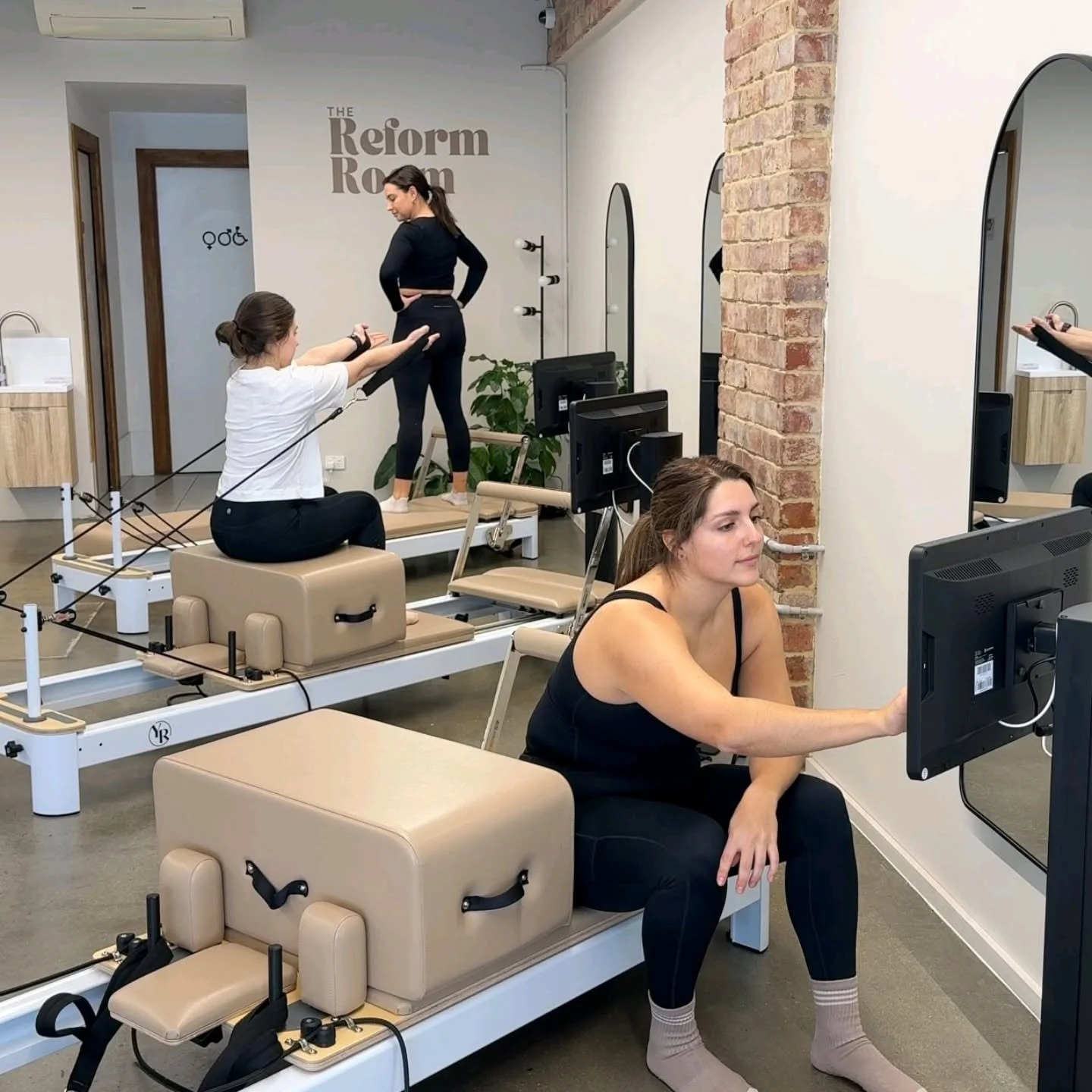 Looking for the next spot for your Friendmas or girls catchup this Christmas? 

Look no further. 

Get your girls together one last time before Christmas. 

DM us to book a group event or to bring your bestie to your next session. 

#adelaidepilates 