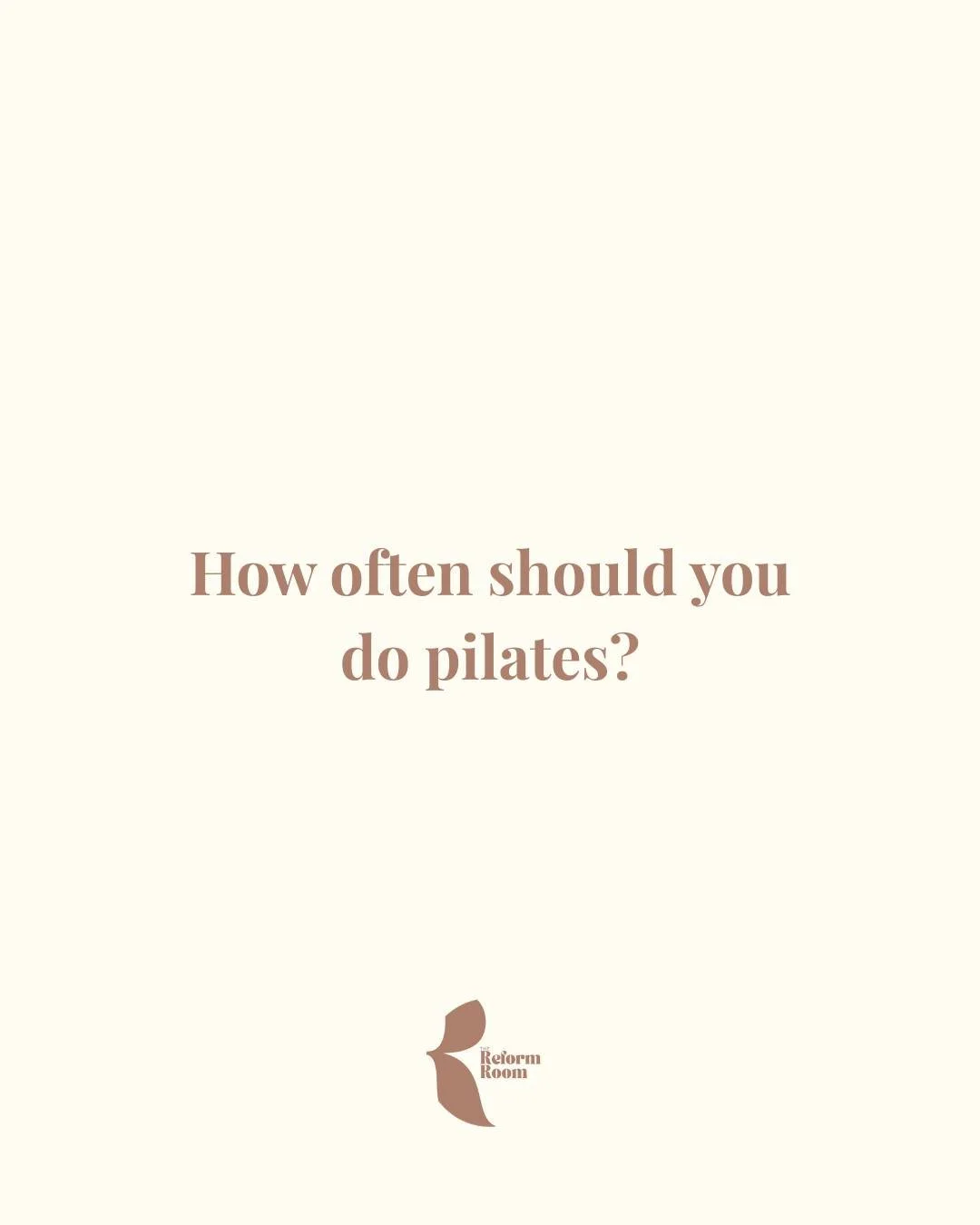 Pilates works best if it's part of your regular routine, not something you do occasionally. Consistency is the key 💪 

#mindreset #bodyreset #pilatesadelaide #ondemandpilates #reformerpilates