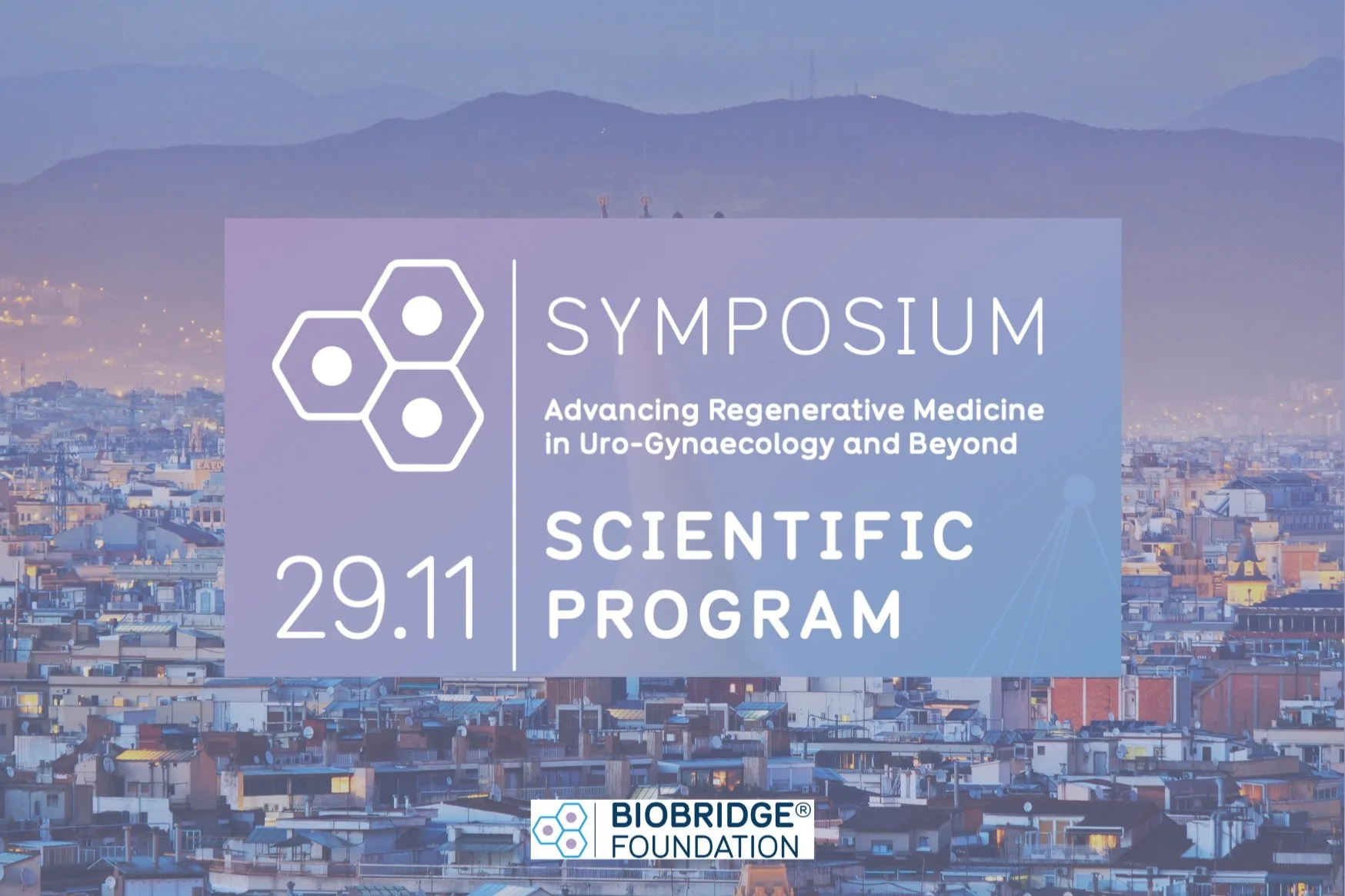 Symposium : Faire progresser la médecine régénérative en uro-gynécologie et au-delà