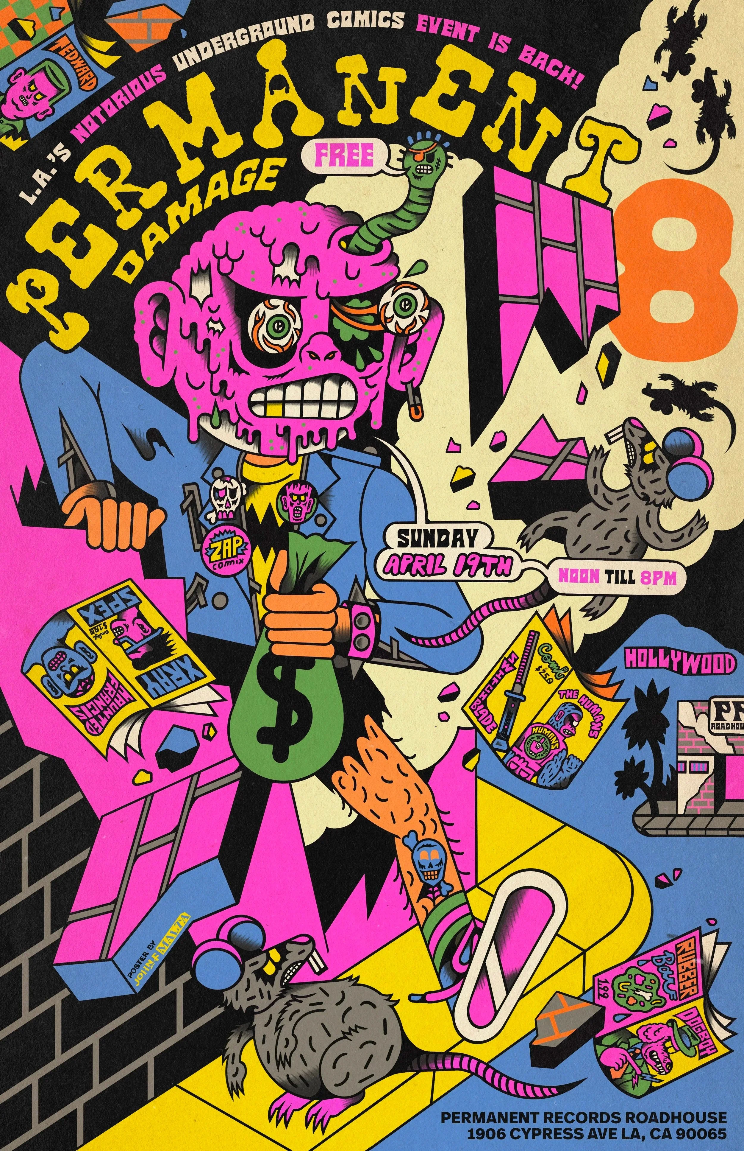 Permanent Damage 8 | Official Poster