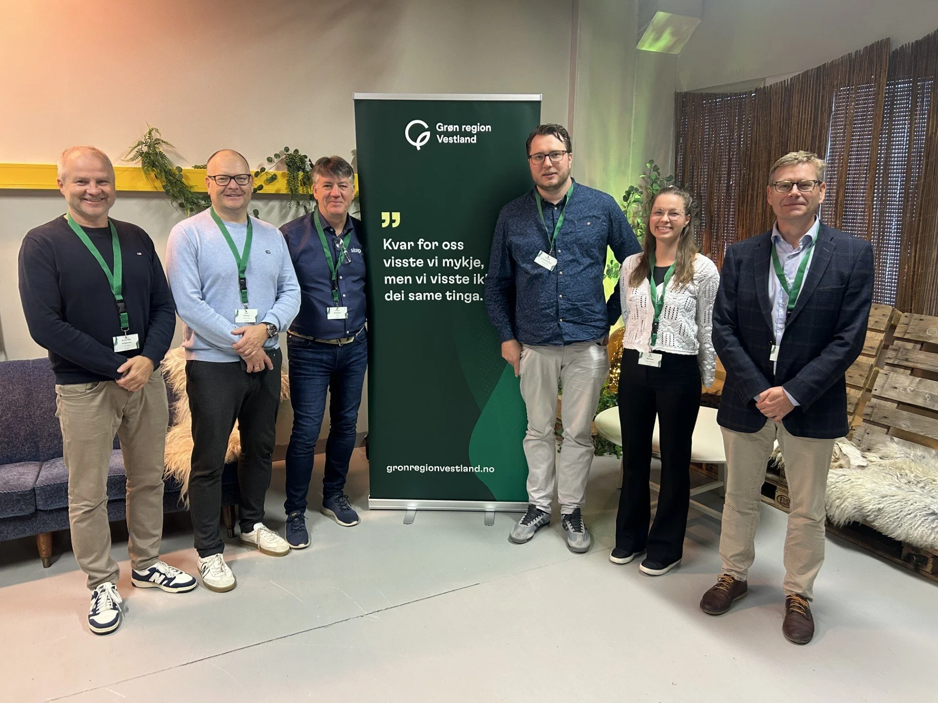 Årdal godt representert på Grøn Region Vestland si årlege hub-samling!
