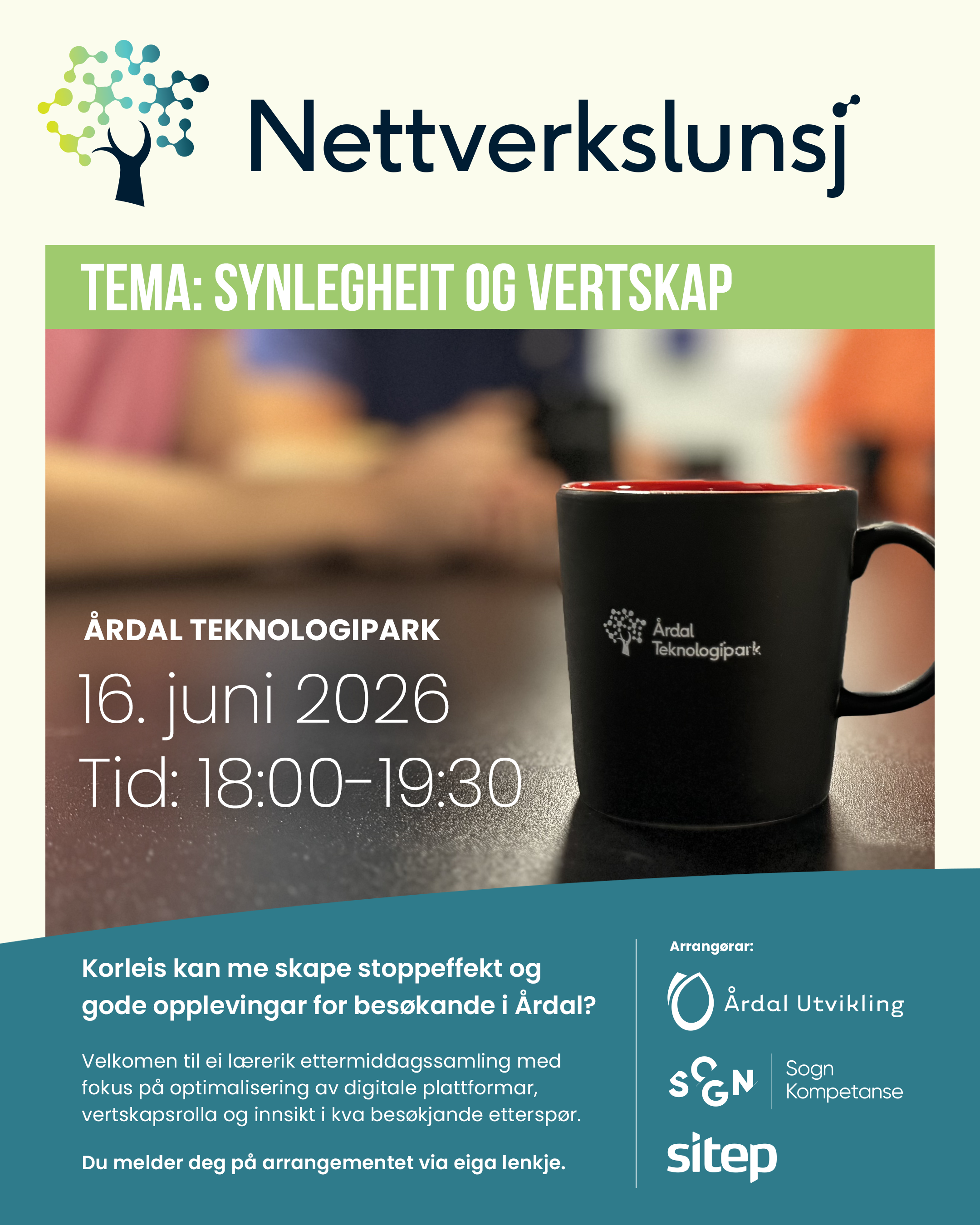 Nettverkssamling: Synlegheit og vertskap