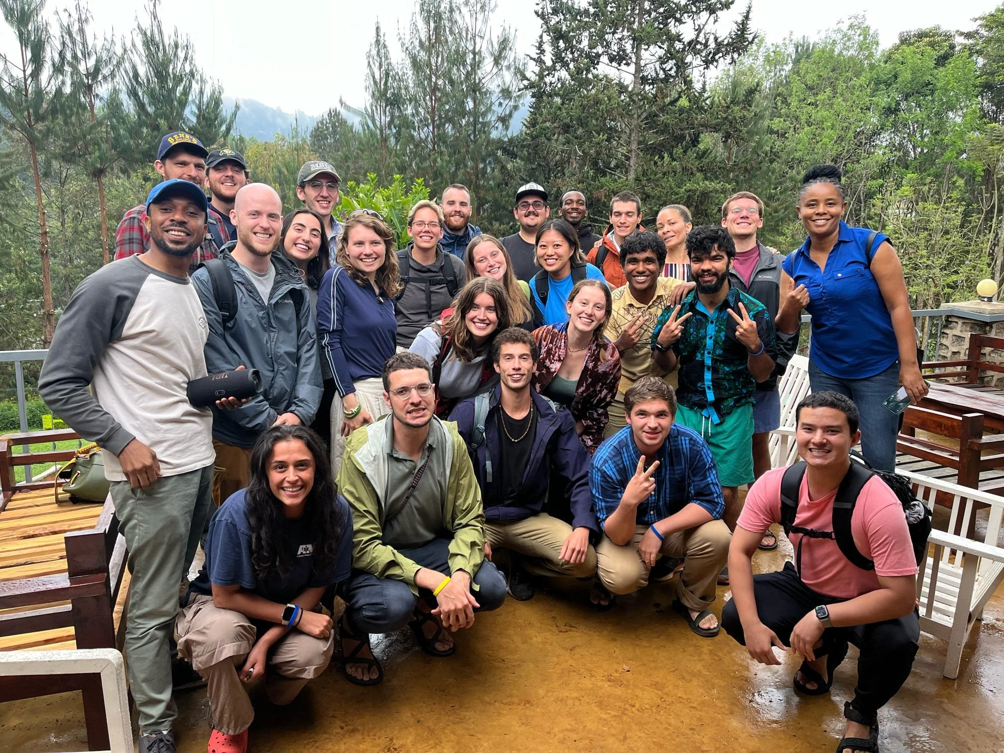  Group picture after a field trip to Lushoto 